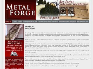 Metal Forge - porti si garduri fier forjat