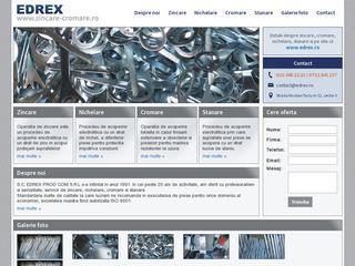 Edrex - Servicii de zincare