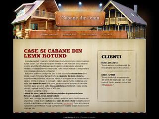 Case si cabane din lemn rotund