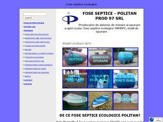 Politan Prod 97 - Fose septice