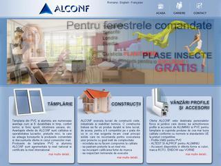 Alconf - tamplarie pvc si aluminiu