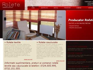 Rolete textile sau cauciucate