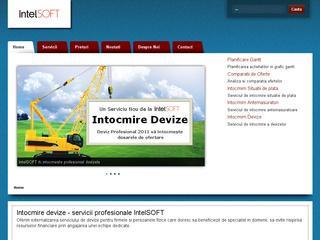 IntelSoft - intocmire devize