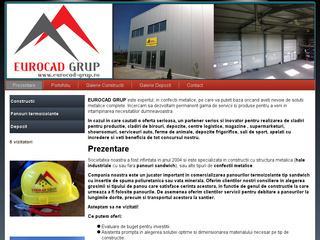 Eurocad Grup - Hale industriale si panouri sandwic